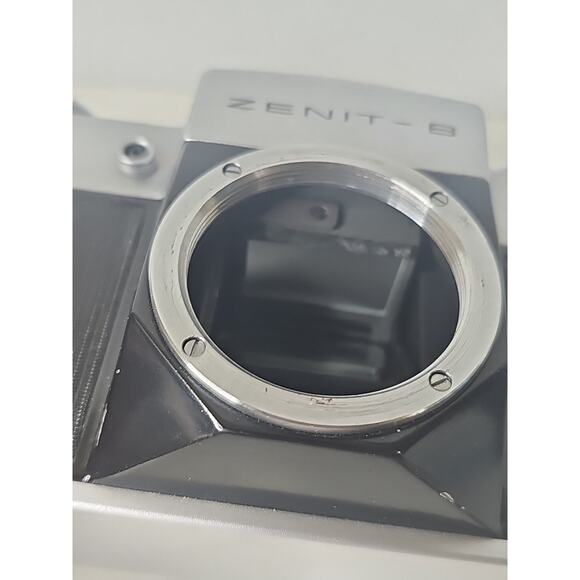 Soviet Zenit B 35mm SLR Film Camera Body M42 Screw Mount Vintage V29 - Picture 5 of 15